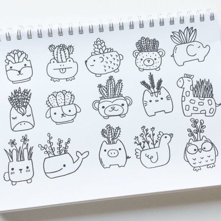 Наклейки для срисовки