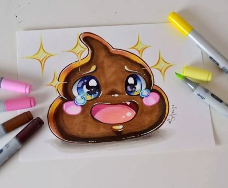 Рисунки для срисовки маркерами легкие