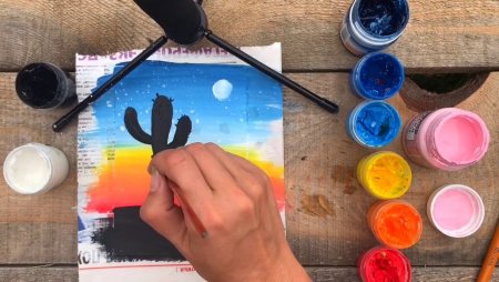 Рисование гуашью для начинающих