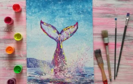 Урок рисования Радуга