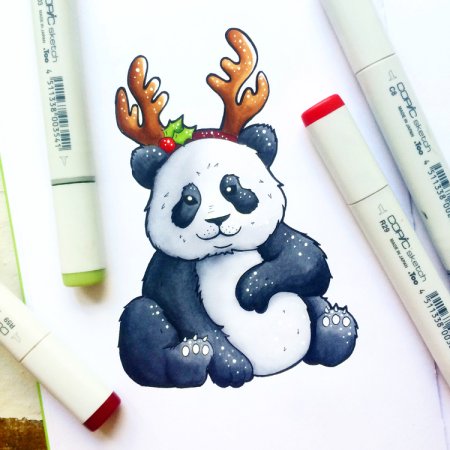 Рисунки маркерами для скетчинга