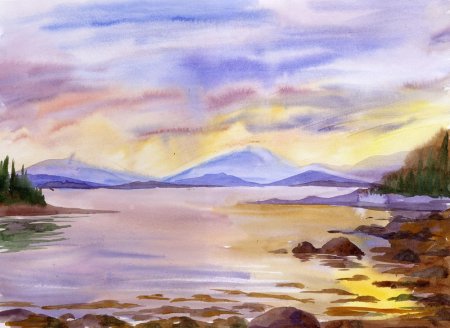 Пейзажи для рисования