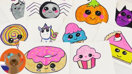 Рисунки для срисовки лёгкие