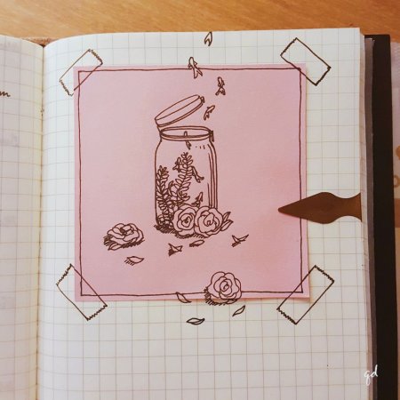 Милые рисунки для скетчбука