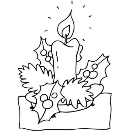 Рождество раскраска для детей