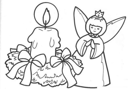 Рисунки на Рождество несложные