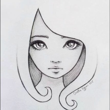 Рисунки карандашом легкие