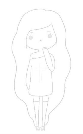 Маленькие аниме карандашом