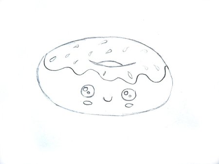 Рисунки для срисовки еда карандашом