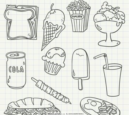 Еда для срисовки