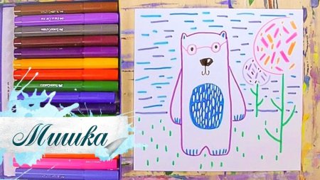 Лёгкие рисунки фломастеромы