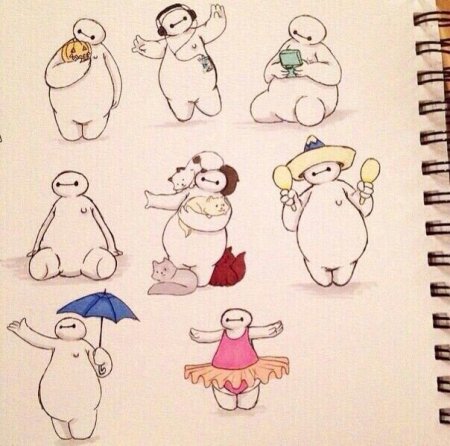 Новогодние мини рисунки для срисовки лёгкие