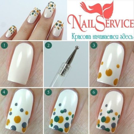 Рисунки на ногтях для начинающих