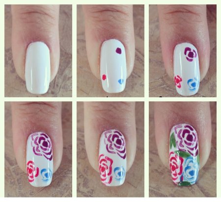 Рисование дотсом на ногтях для начинающих