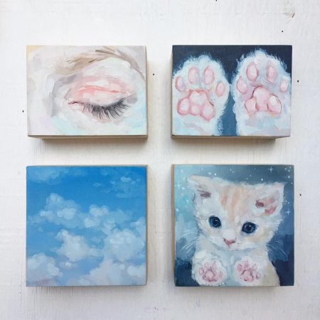 Рисунок на холсте своими руками