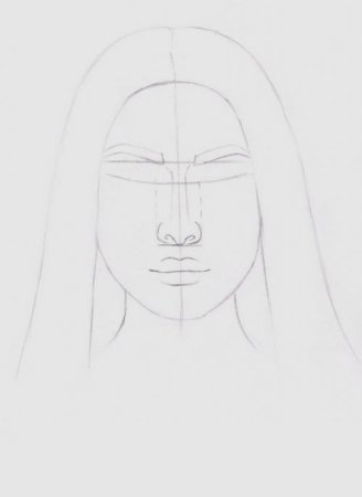 Аниме Хатсуне Мику для срисовки