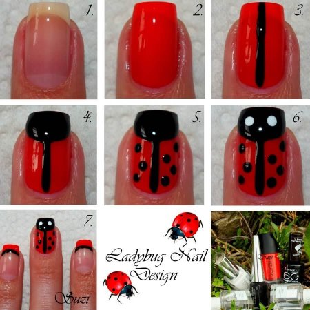 Узоры на ногтях для начинающих