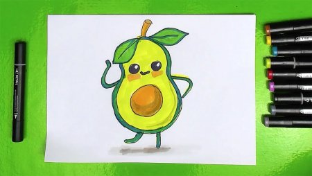 Рисунки для срисовки фломастерами