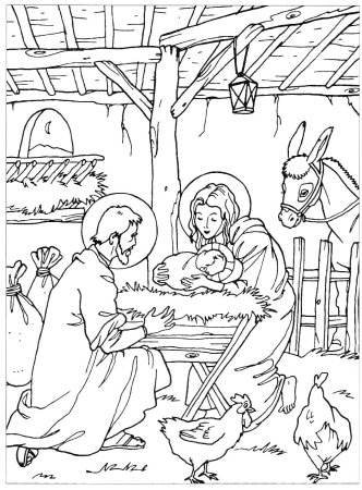 Рисунок на тему Рождество