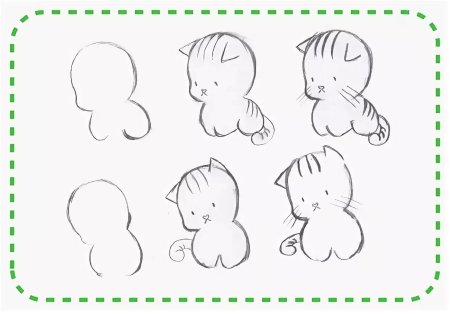 Рисунки для срисовки поэтапно