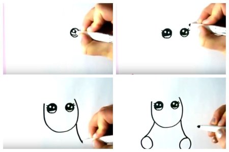 Поэтапное рисование покемонов