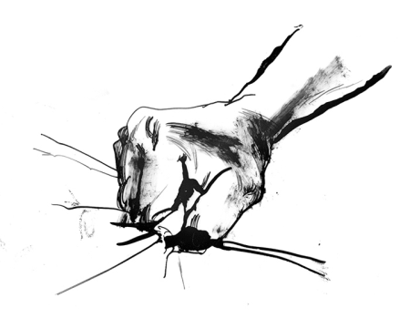 Наброски тушью