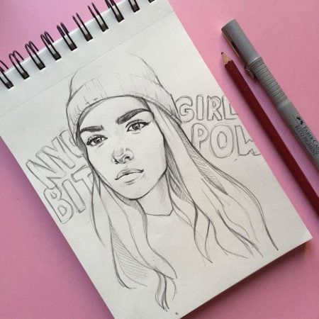 Рисунки ИНСТАСАМКИ маркерами