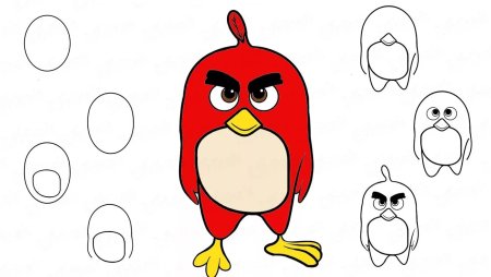 Лёгкие рисунки из мультиков