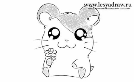 Кавайные рисунки для срисовки лёгкие