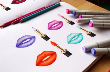 Картинки фломастерами