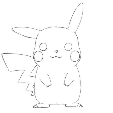 Как нарисовать Пикачу с леденцом