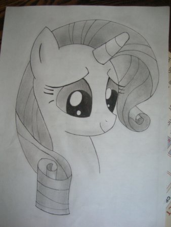Рисунки пони для срисовки карандашом