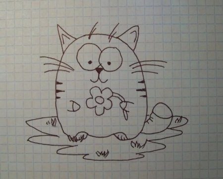 Рисунок ручкой для начинающих