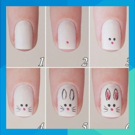 Схемы рисования натногтях