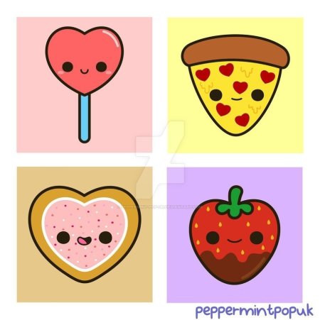 Рисунки вкусняшек