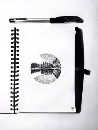 Ручка для скетчбука