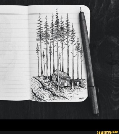 Рисунки для скетчбука