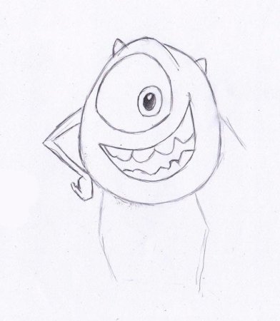 Мультяшные рисунки карандашом для начинающих