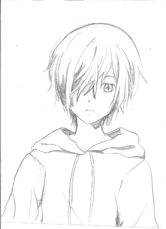 Рисунки аниме для начинающих мальчиков