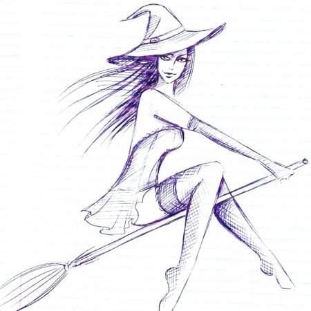 Рисунки ручкой легкие