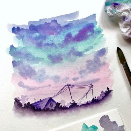 Идеи для рисунков акварелью