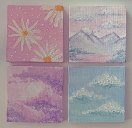 Рисунки акварелью легко