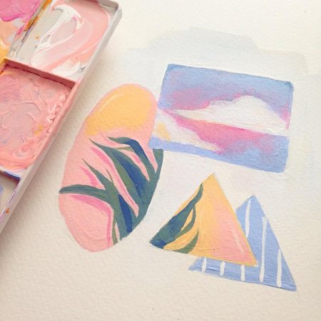 Вдохновение для рисования акварелью