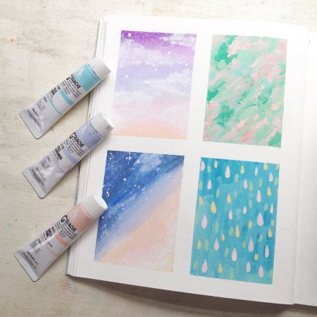 Идеи для акварельных рисунков