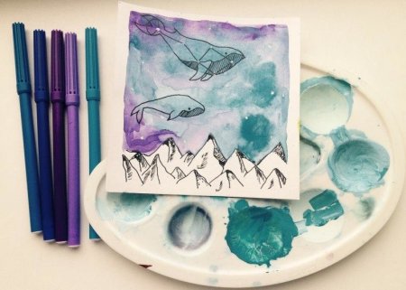 Акварельный скетчбук