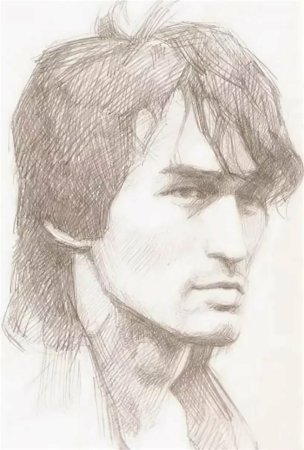 Виктор Цой портрет