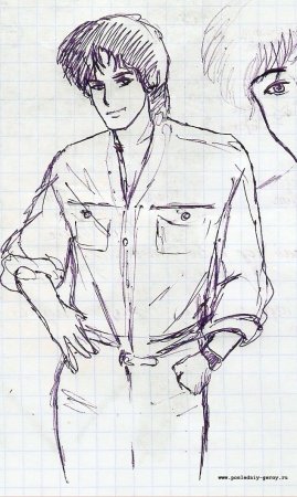 Цой рисунок лёгкий