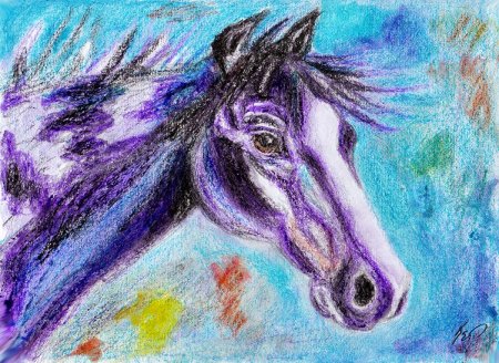 Рисуем восковыми мелками