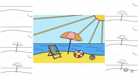 Пейзажи для рисования