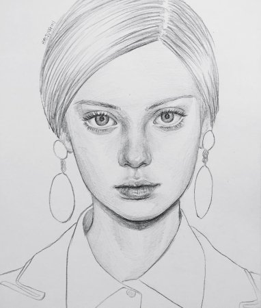 Легкие портреты для срисовки